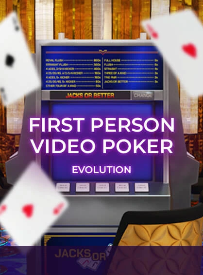 first person video poker